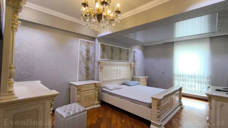 Kirayə verilir 5 otaqlı Mənzil Yeni tikili 320 m² Səbail r. - şəkil 8