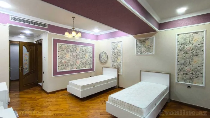 Kirayə verilir 5 otaqlı Mənzil Yeni tikili 320 m² Səbail r. - şəkil 10