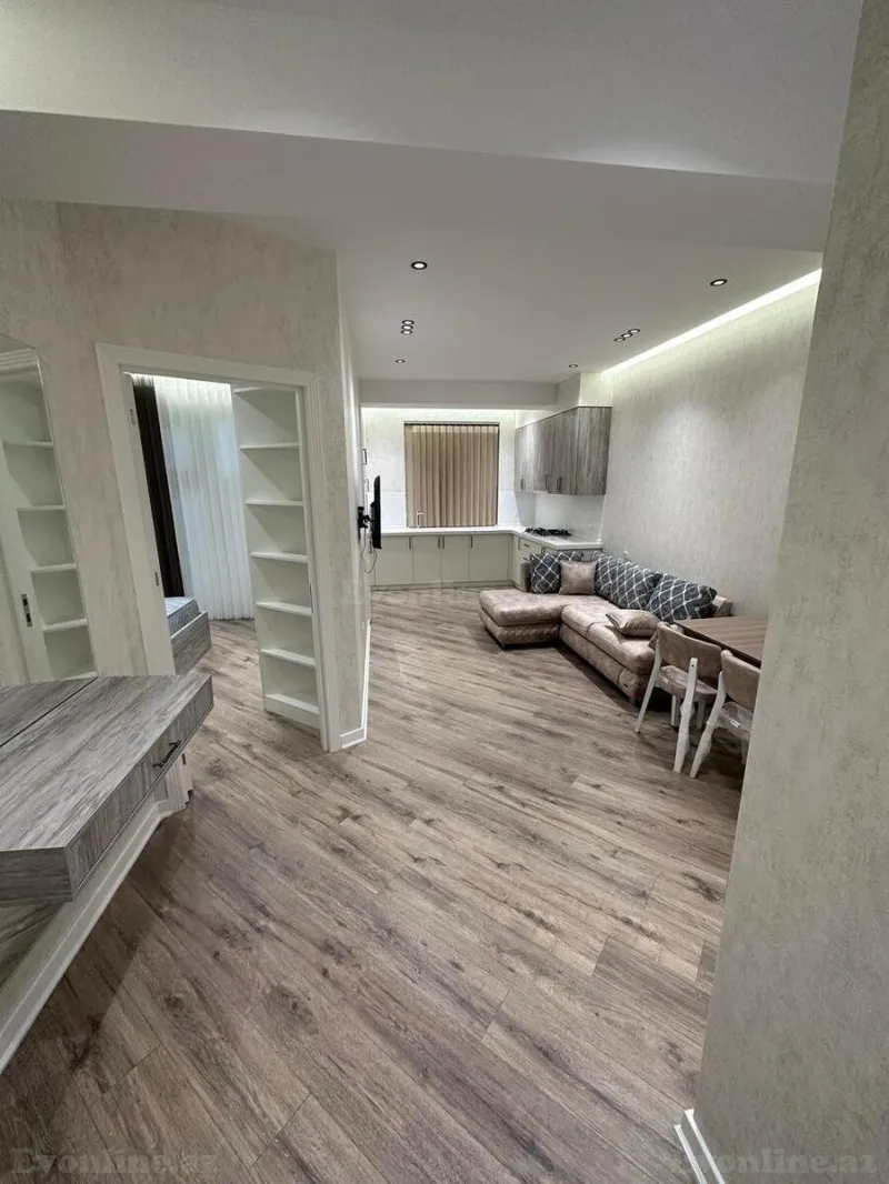 Satılır 2 otaqlı Mənzil Yeni tikili 54 m² Qara Qarayev m. - şəkil 2