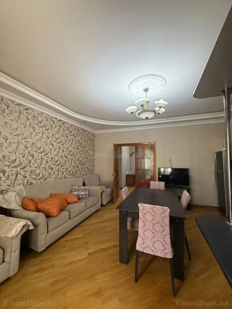 Kirayə verilir 3 otaqlı Mənzil Yeni tikili 90 m² Nəsimi r.