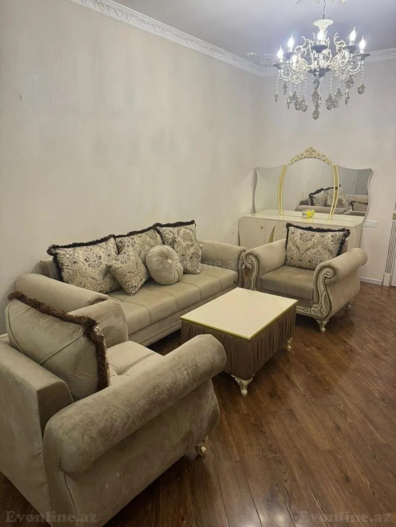 Kirayə verilir 2 otaqlı Mənzil Yeni tikili 65 m² Xətai m. - şəkil 2