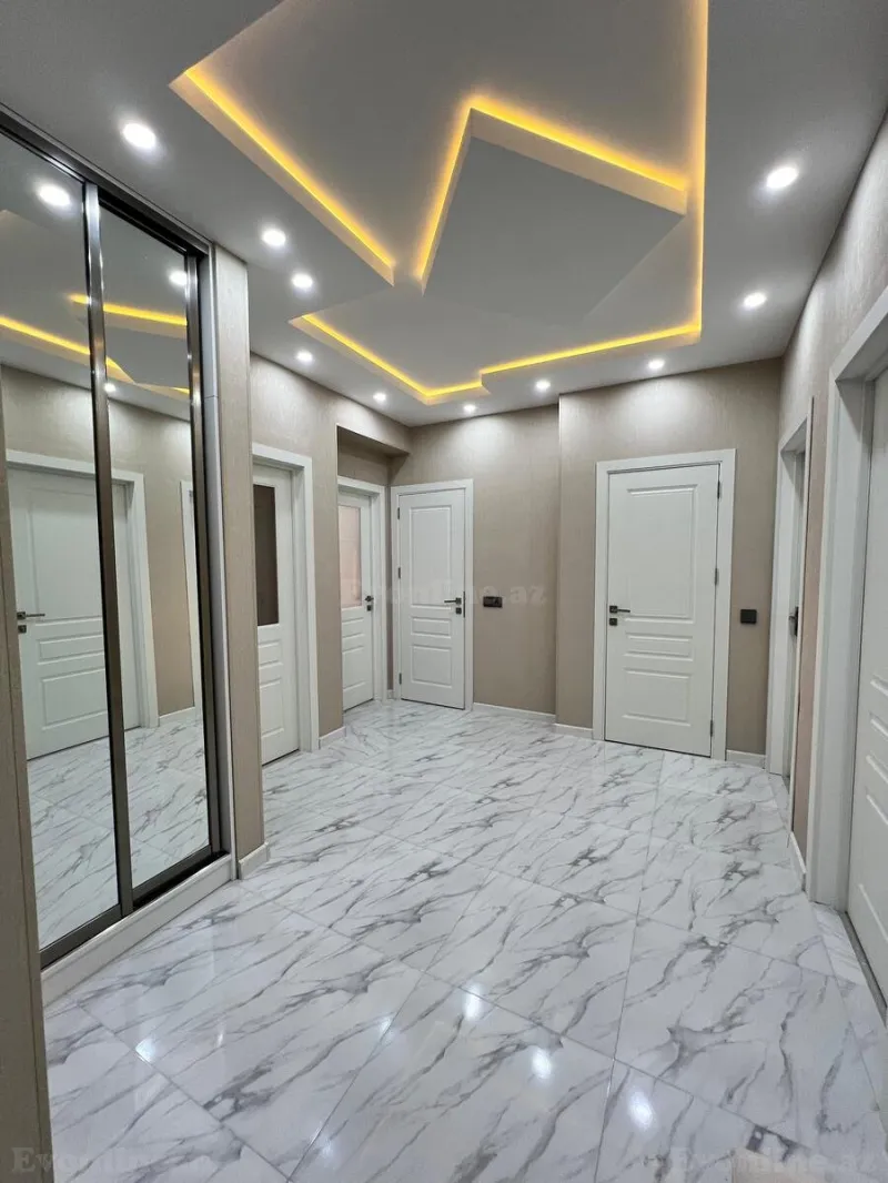 Satılır 3 otaqlı Mənzil Yeni tikili 90 m² Həzi Aslanov m. - şəkil 3