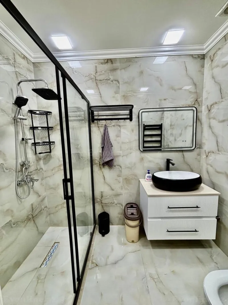 Kirayə verilir 2 otaqlı Mənzil Yeni tikili 80 m² Nəriman Nərimanov m. - şəkil 9