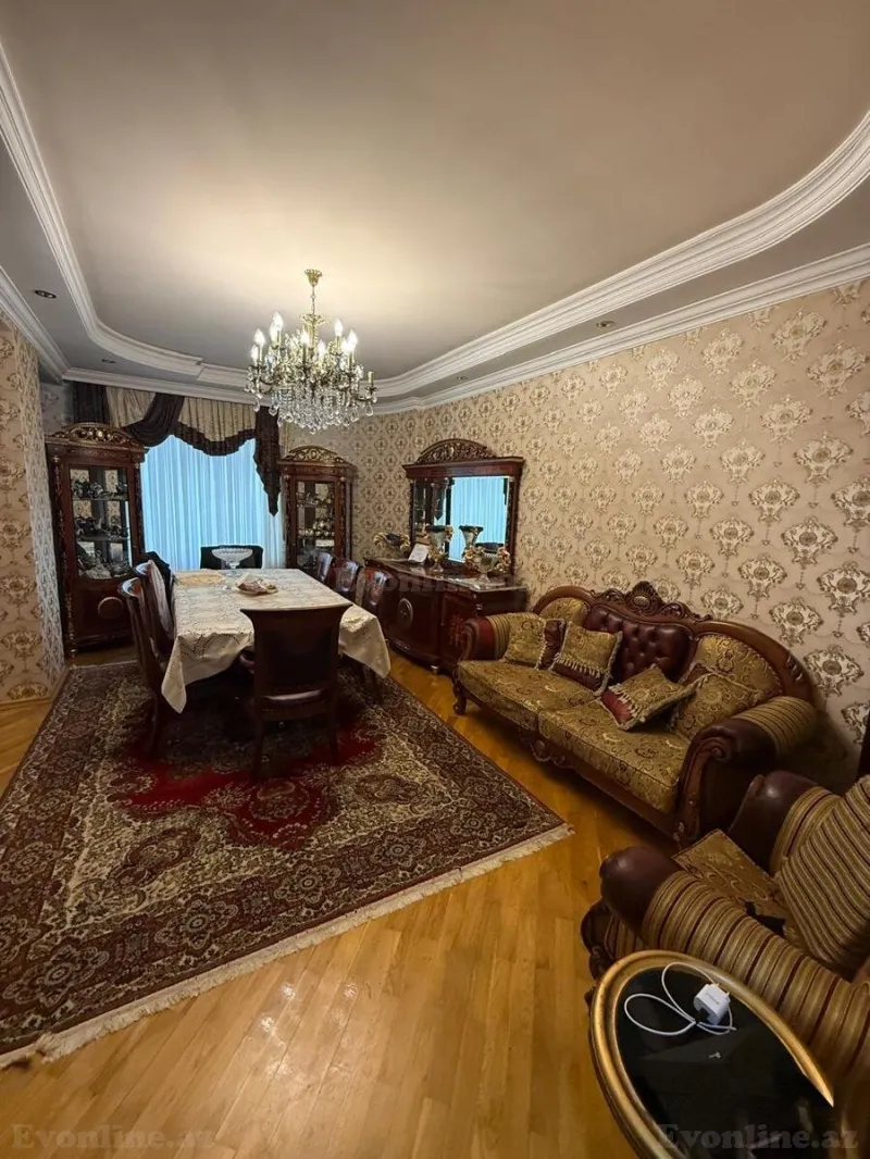 Satılır 3 otaqlı Mənzil Yeni tikili 125 m² İnşaatçılar m. - şəkil 3