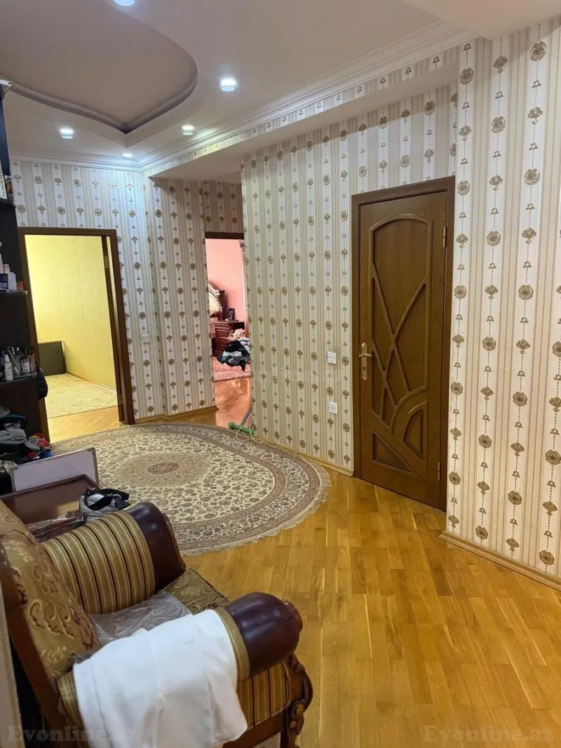 Satılır 3 otaqlı Mənzil Yeni tikili 125 m² İnşaatçılar m. - şəkil 4