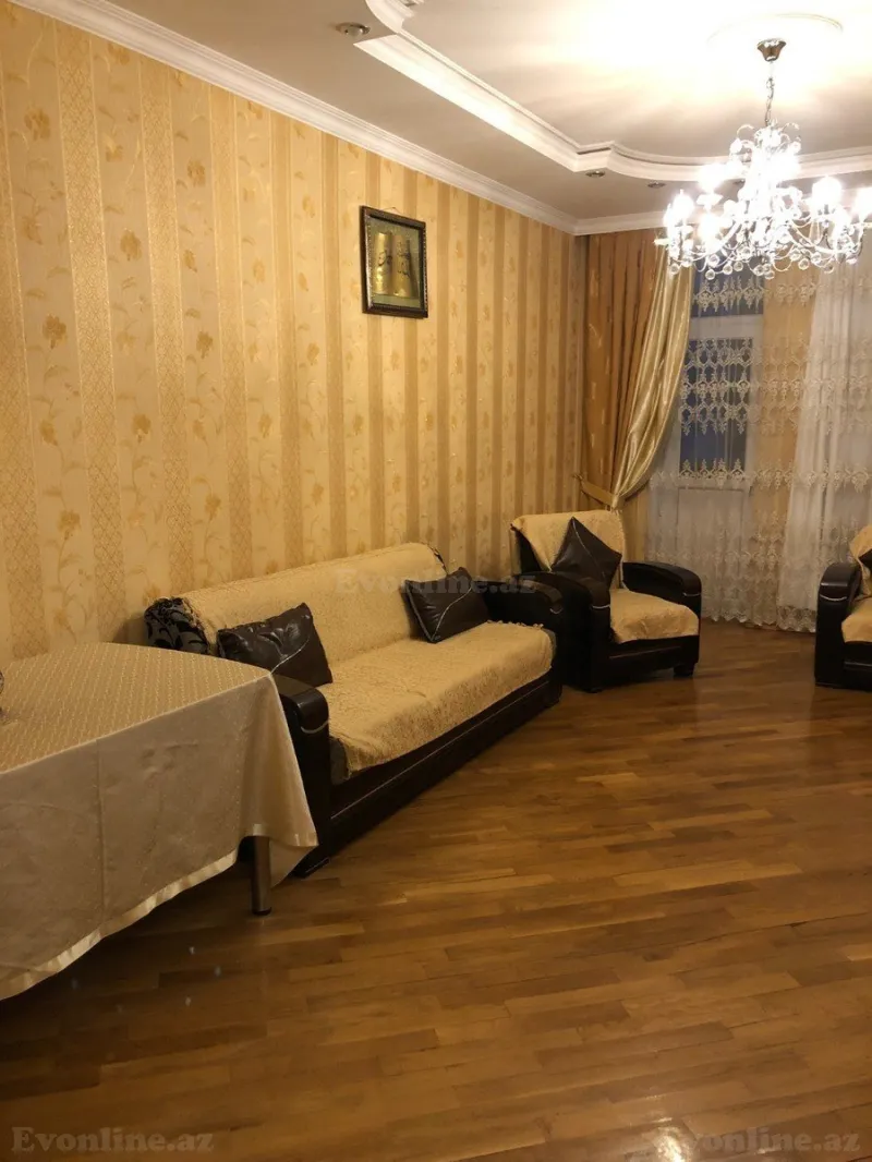 Kirayə verilir 3 otaqlı Mənzil Yeni tikili 112 m² Yasamal - şəkil 3
