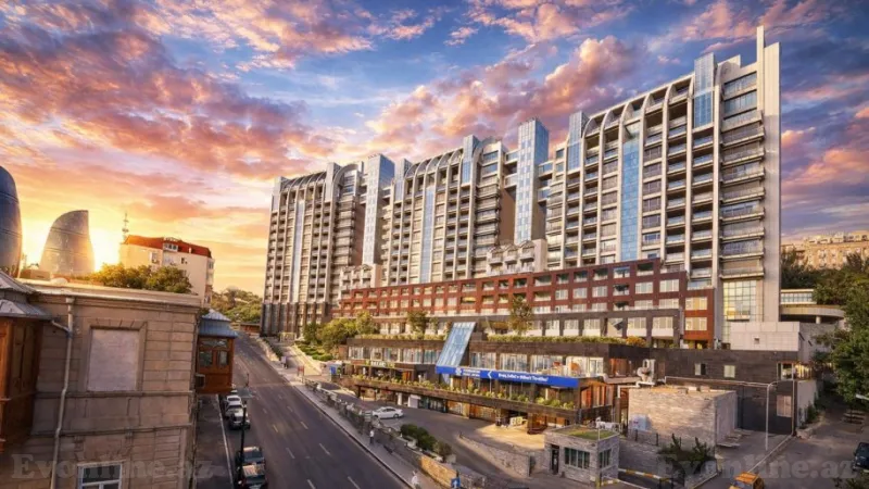 Satılır 2 otaqlı Mənzil Yeni tikili 101 m² İçərişəhər m. - şəkil 2
