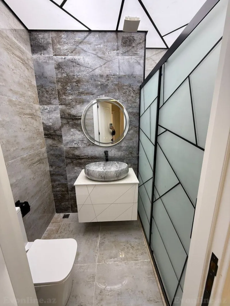 Satılır 3 otaqlı Mənzil Yeni tikili 90 m² İnşaatçılar m. - şəkil 5