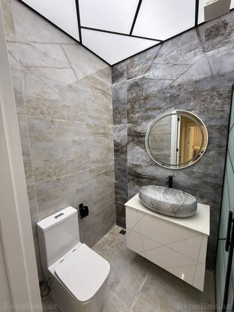 Satılır 3 otaqlı Mənzil Yeni tikili 90 m² İnşaatçılar m. - şəkil 8