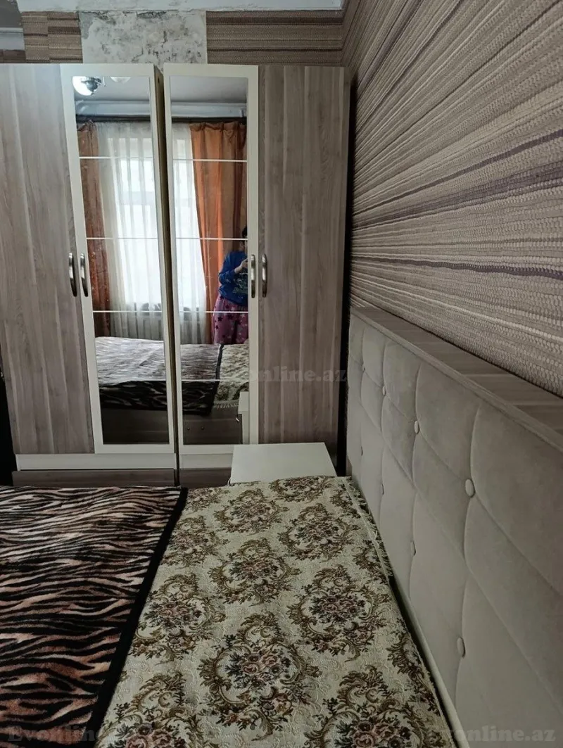 Kirayə verilir 2 otaqlı Mənzil Köhnə tikili 55 m² Əhmədli m. - şəkil 2