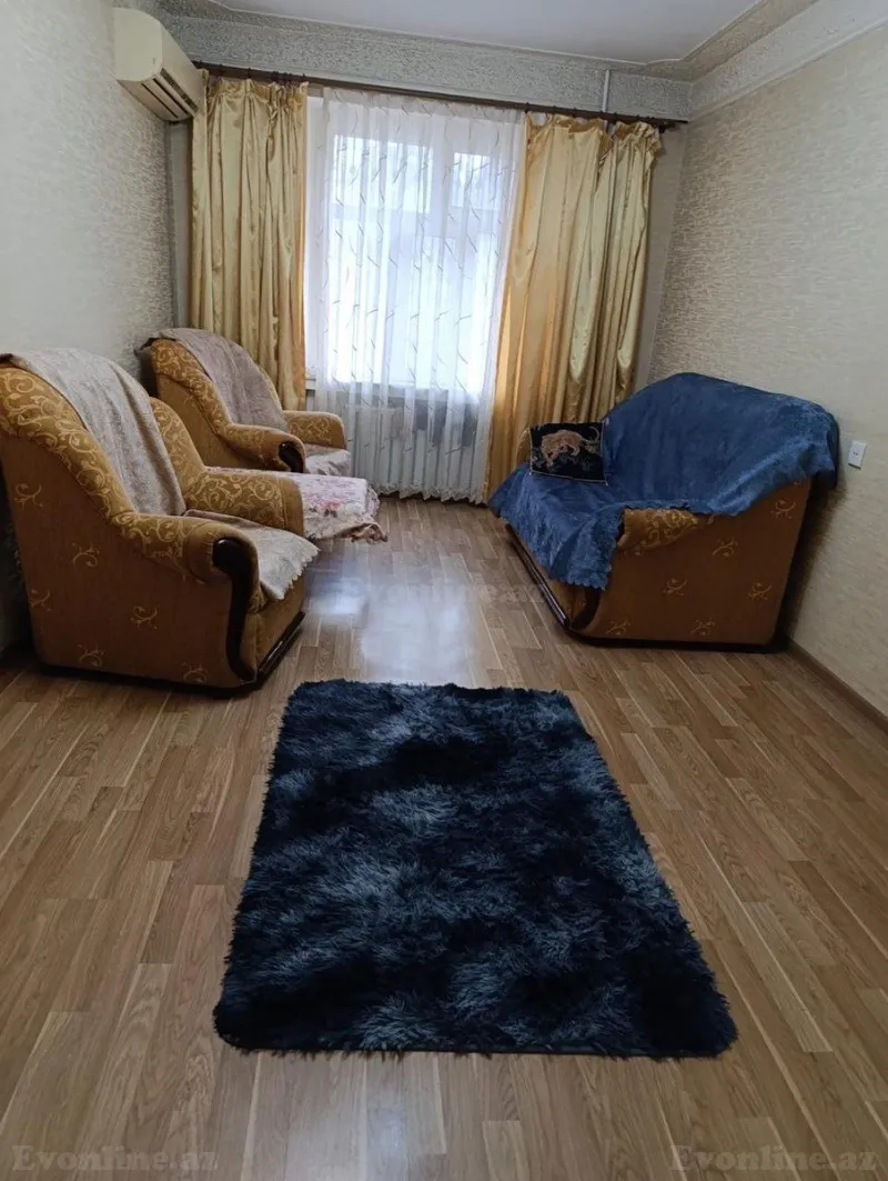 Kirayə verilir 2 otaqlı Mənzil Köhnə tikili 55 m² Əhmədli m. - şəkil 6