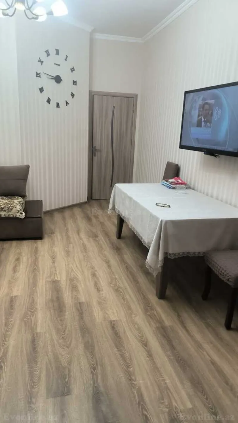1 otaqlı Mənzil 54 m² Nizami m. Satılır