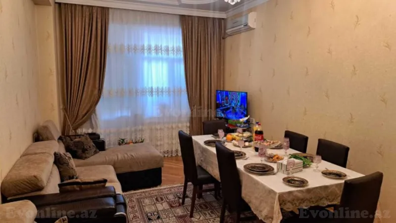 Satılır 3 otaqlı Mənzil Yeni tikili 87 m² Həzi Aslanov - şəkil 2