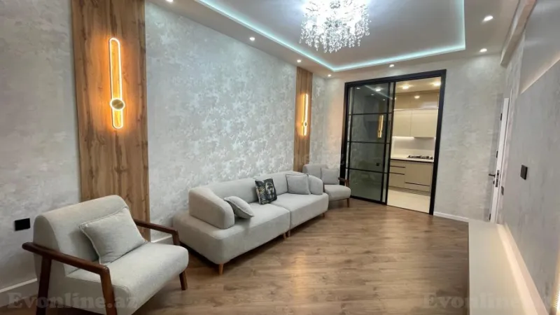 Satılır 3 otaqlı Mənzil Yeni tikili 80 m² Həzi Aslanov m. - şəkil 3