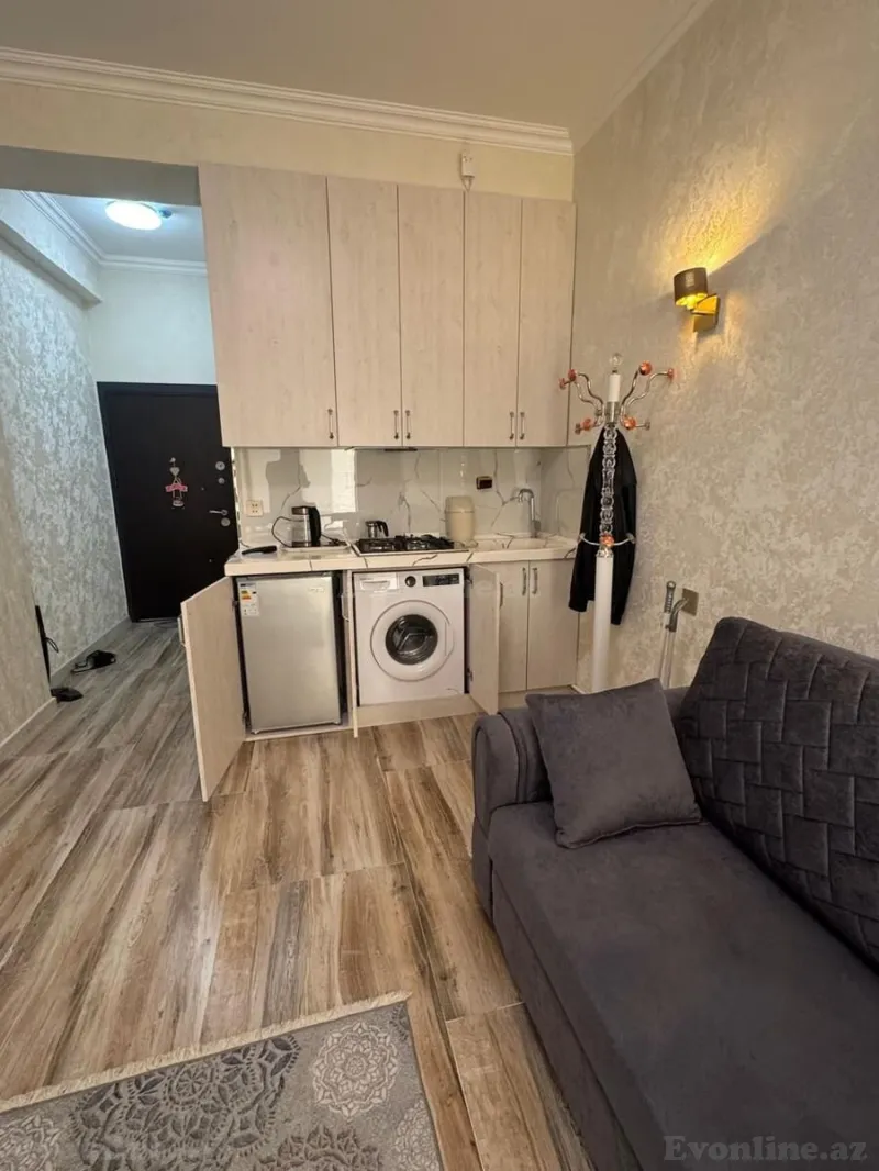Kirayə verilir 1 otaqlı Mənzil Yeni tikili 35 m² Nəsimi r. - şəkil 7