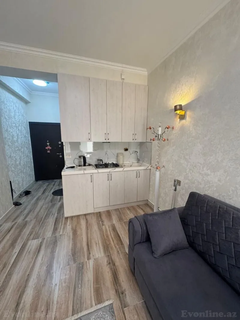 Kirayə verilir 1 otaqlı Mənzil Yeni tikili 35 m² Nəsimi r. - şəkil 9