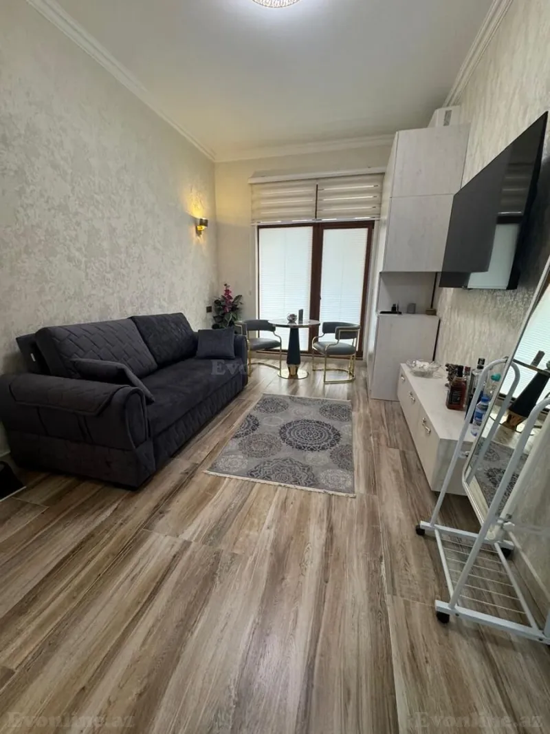 Kirayə verilir 1 otaqlı Mənzil Yeni tikili 35 m² Nəsimi r. - şəkil 11