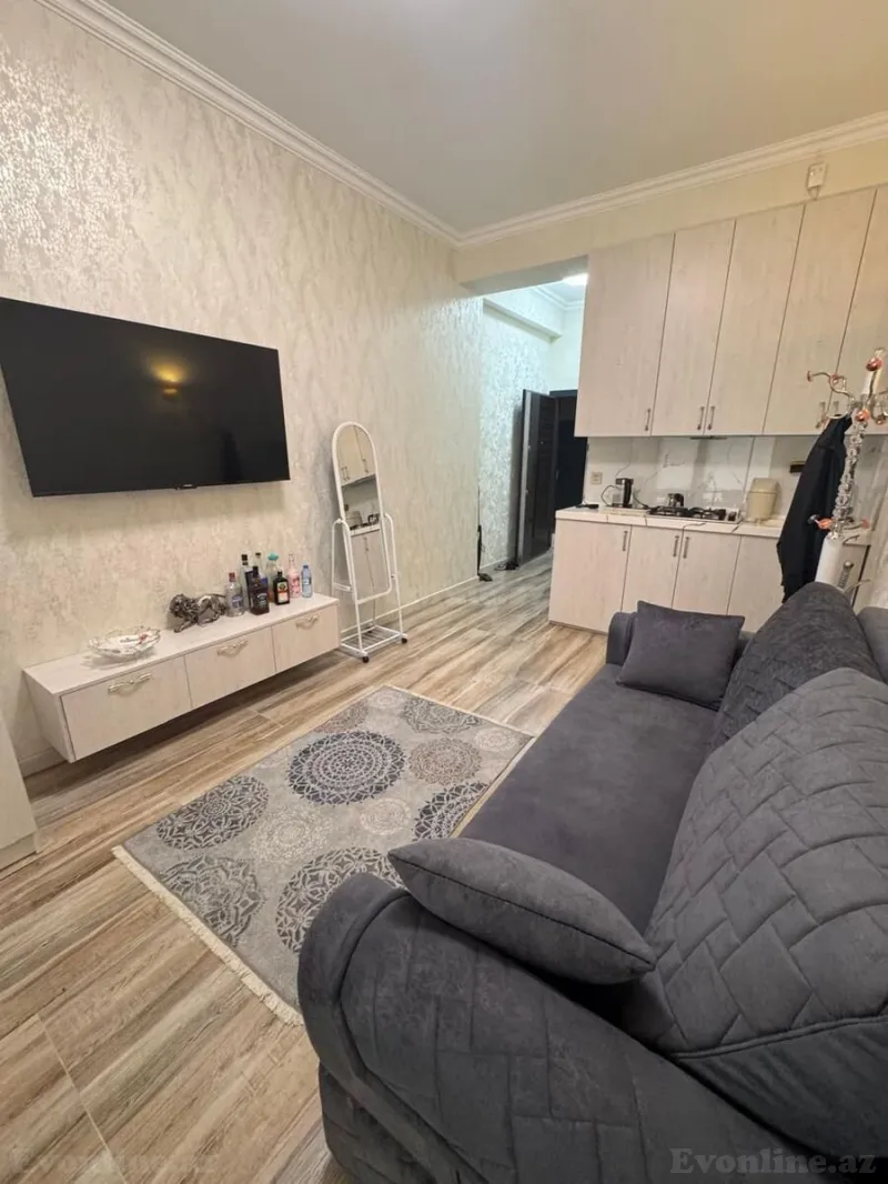 Kirayə verilir 1 otaqlı Mənzil Yeni tikili 35 m² Nəsimi r. - şəkil 15
