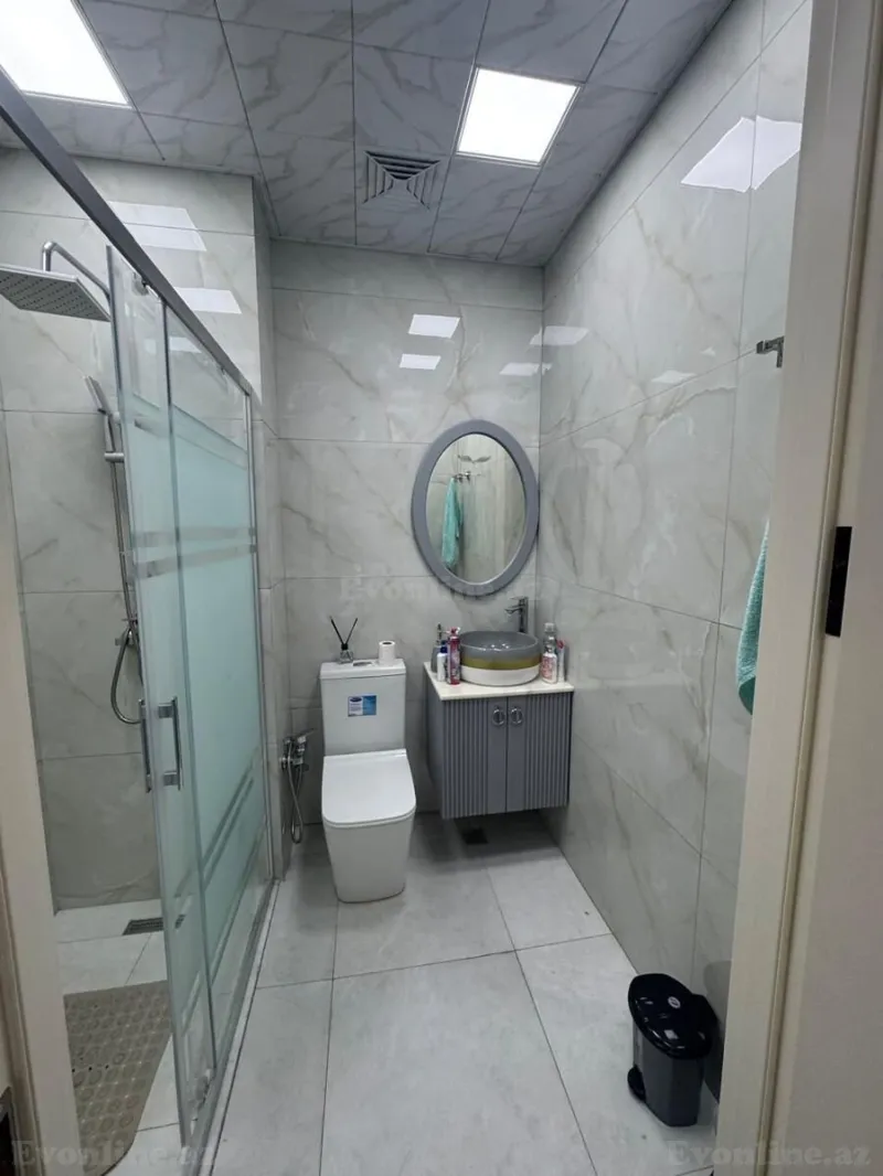 Kirayə verilir 1 otaqlı Mənzil Yeni tikili 35 m² Nəsimi r. - şəkil 19