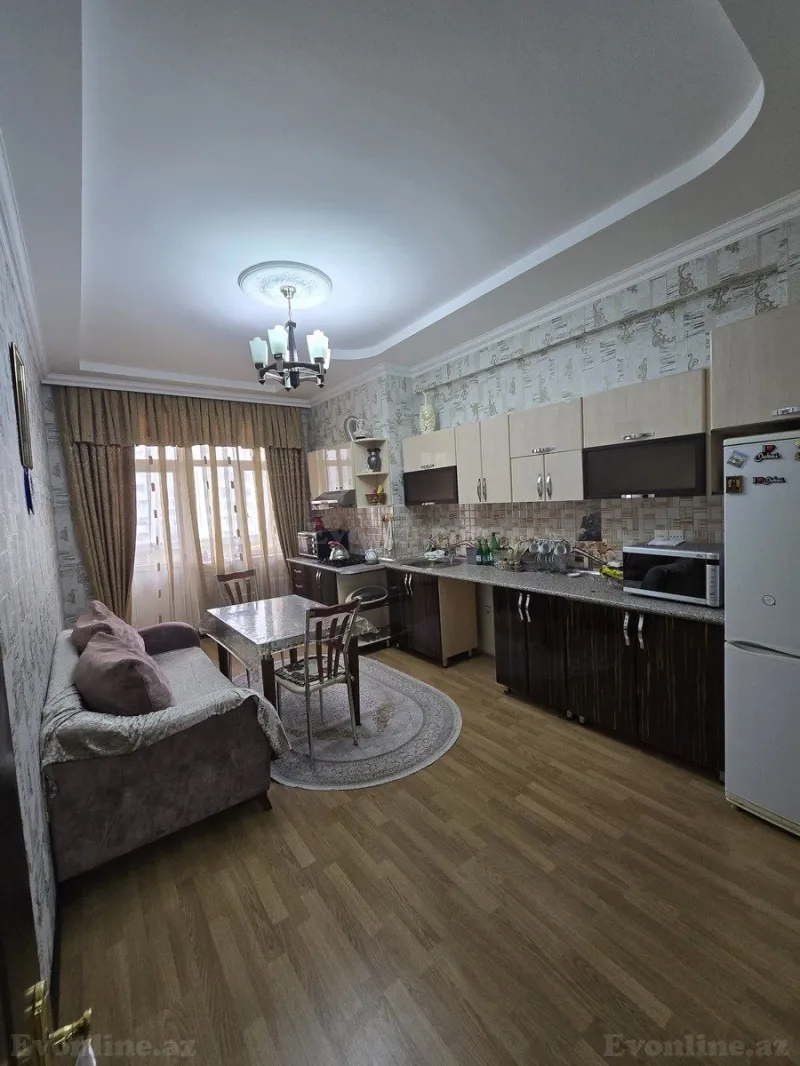 Satılır 2 otaqlı Mənzil Yeni tikili 101 m² Həzi Aslanov m. - şəkil 5