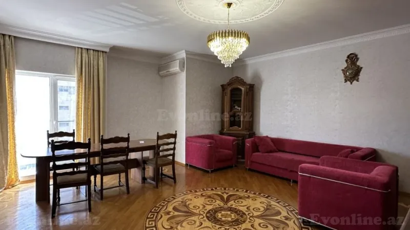 4 otaqlı Mənzil 140 m² Nərimanov r. Kirayə verilir