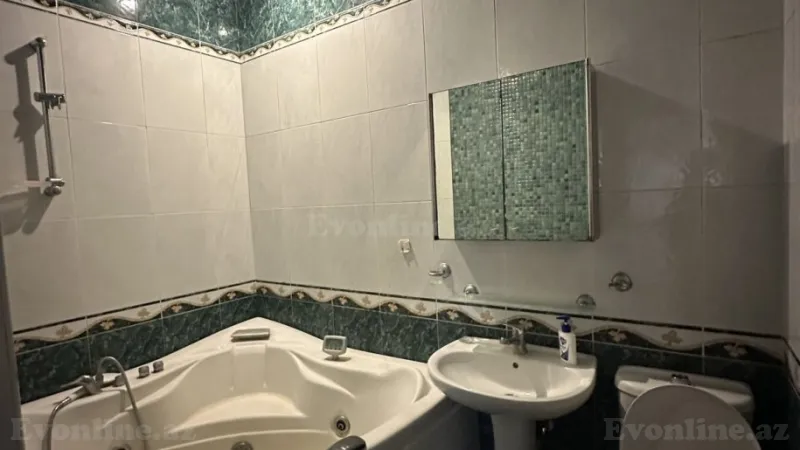 Kirayə verilir 4 otaqlı Mənzil Yeni tikili 140 m² Nərimanov r. - şəkil 12