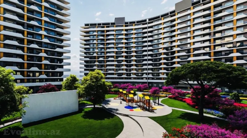 Satılır 2 otaqlı Mənzil Yeni tikili 92 m² Biləcəri - şəkil 2