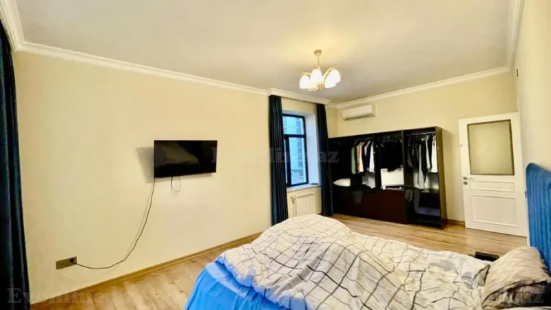 Kirayə verilir 3 otaqlı Mənzil Yeni tikili 140 m² Nizami m. - şəkil 6