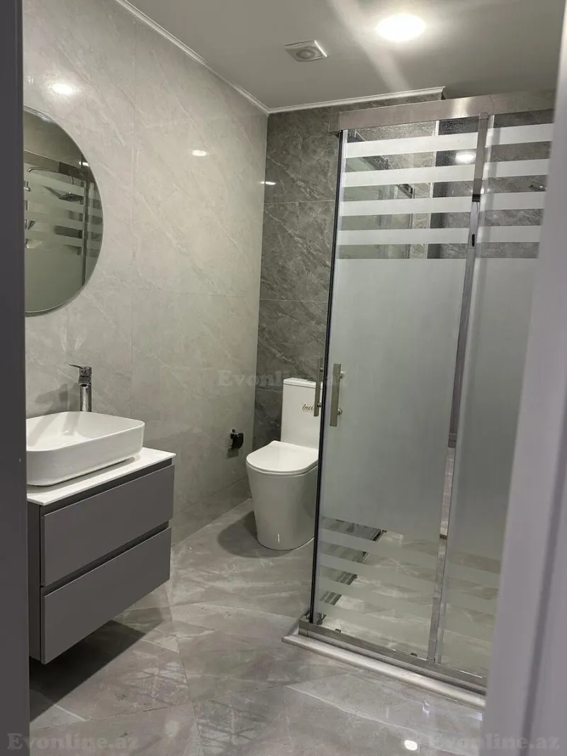 Kirayə verilir 2 otaqlı Mənzil Yeni tikili 70 m² 7-ci mikrorayon - şəkil 9