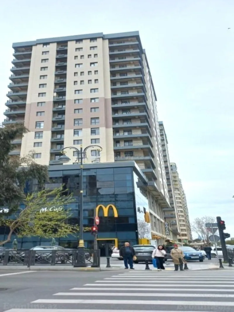Satılır 2 otaqlı Mənzil Yeni tikili 87 m² Nəsimi r. - şəkil 2