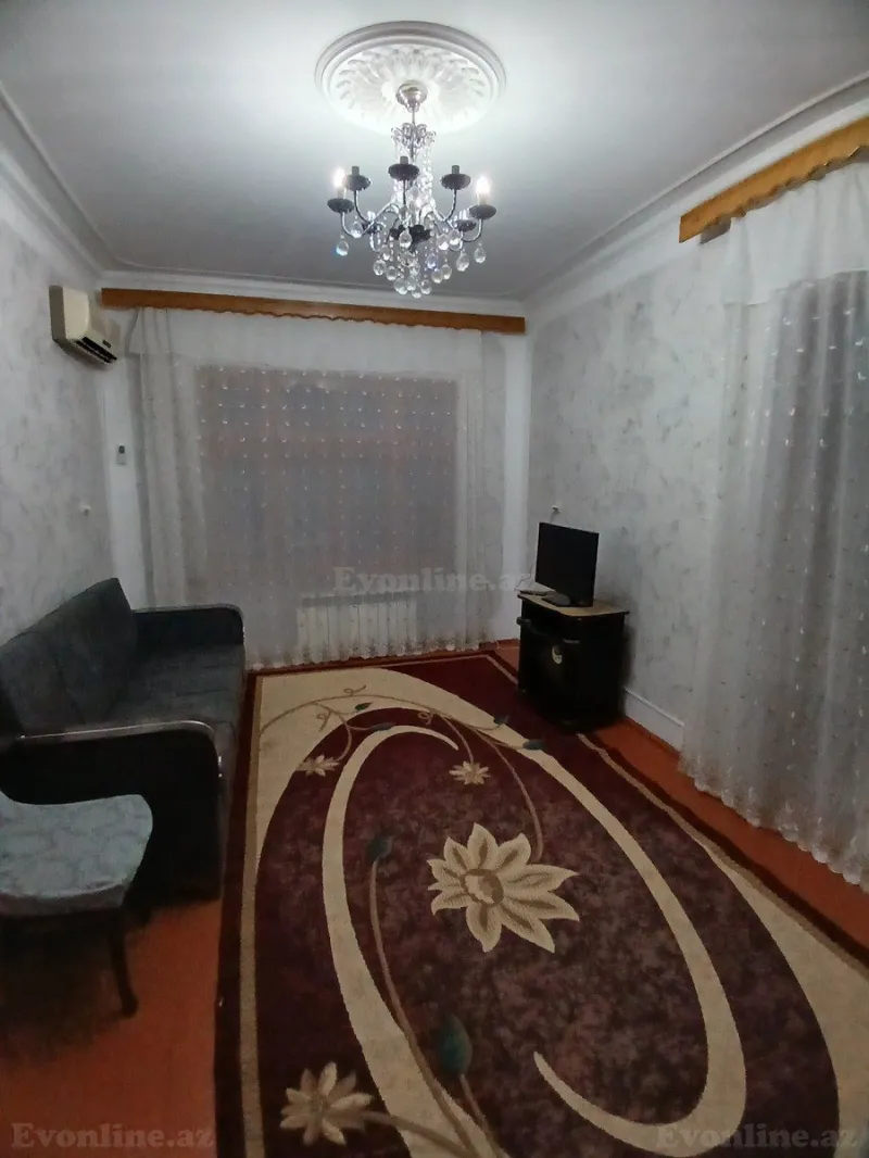 Kirayə verilir 2 otaqlı Mənzil Köhnə tikili 52 m² Sabunçu r. - şəkil 2