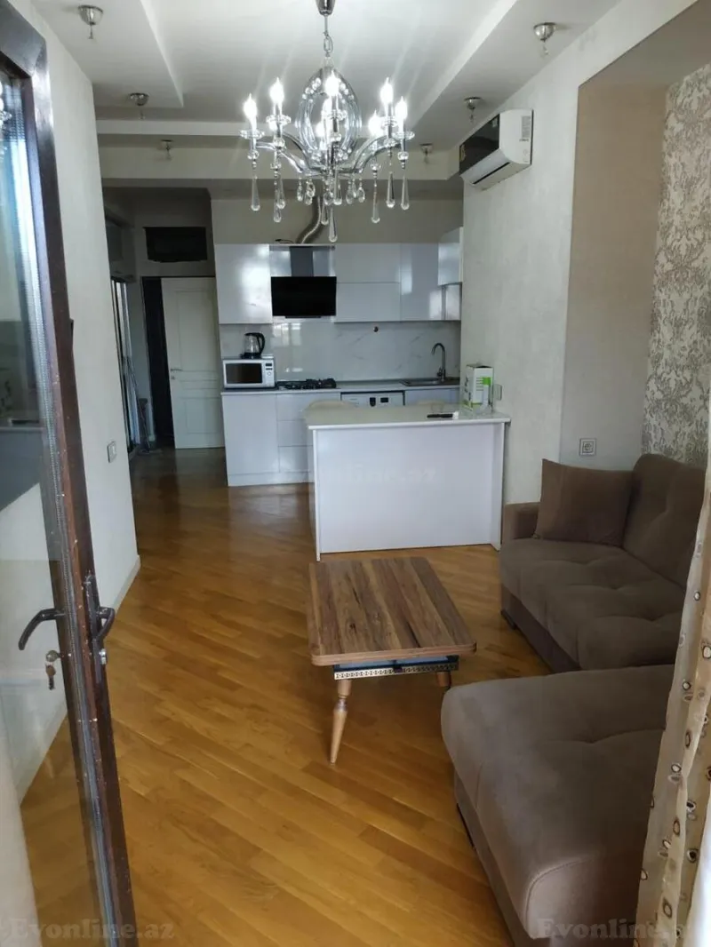 Kirayə verilir 2 otaqlı Mənzil Yeni tikili 50 m² Yasamal