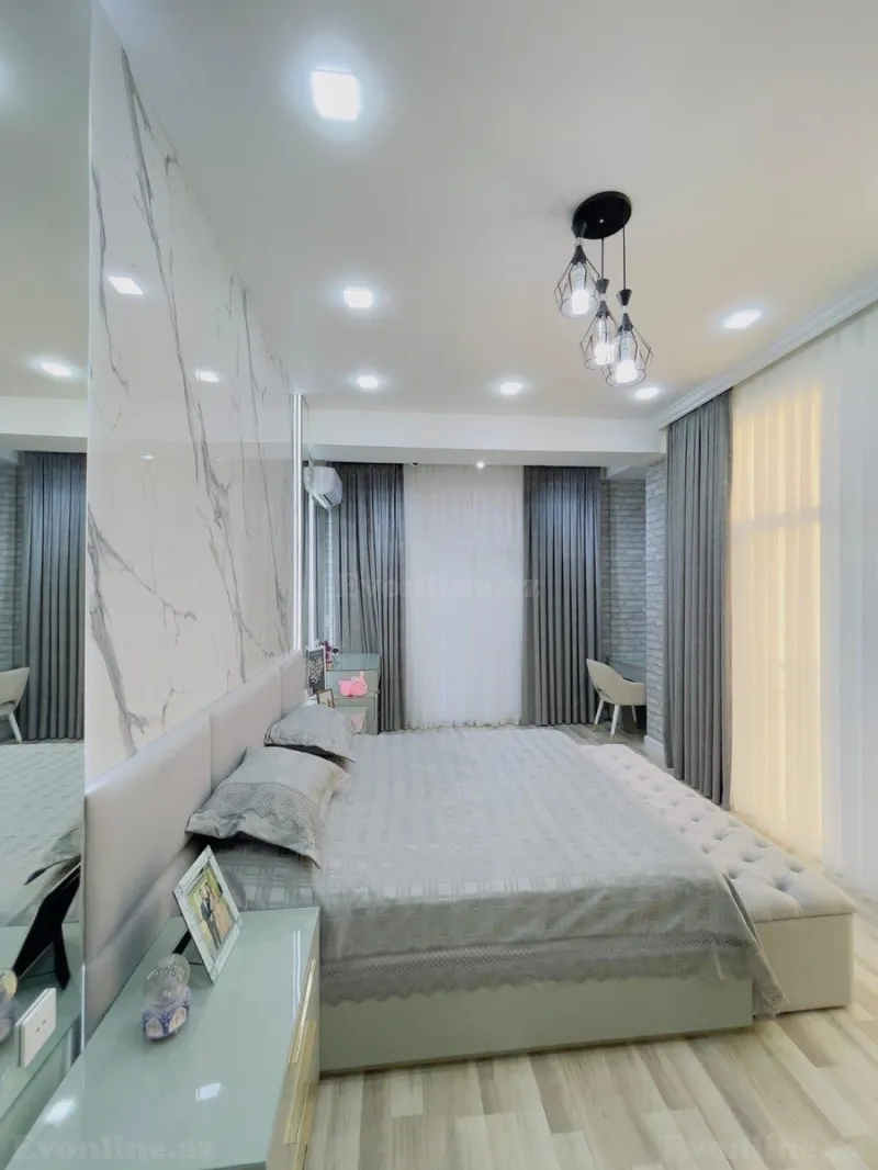 Satılır 4 otaqlı Mənzil Yeni tikili 128 m² Nəriman Nərimanov m. - şəkil 3