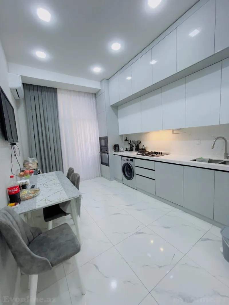 Satılır 4 otaqlı Mənzil Yeni tikili 128 m² Nəriman Nərimanov m. - şəkil 6
