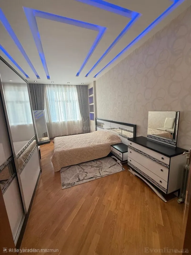 Kirayə verilir 3 otaqlı Mənzil Yeni tikili 120 m² Qara Qarayev m. - şəkil 8