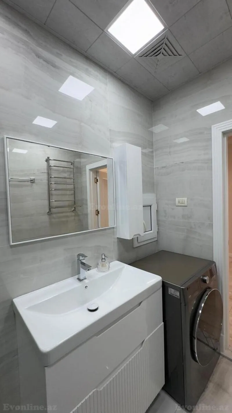 Satılır 4 otaqlı Mənzil Yeni tikili 145 m² Həzi Aslanov m. - şəkil 19