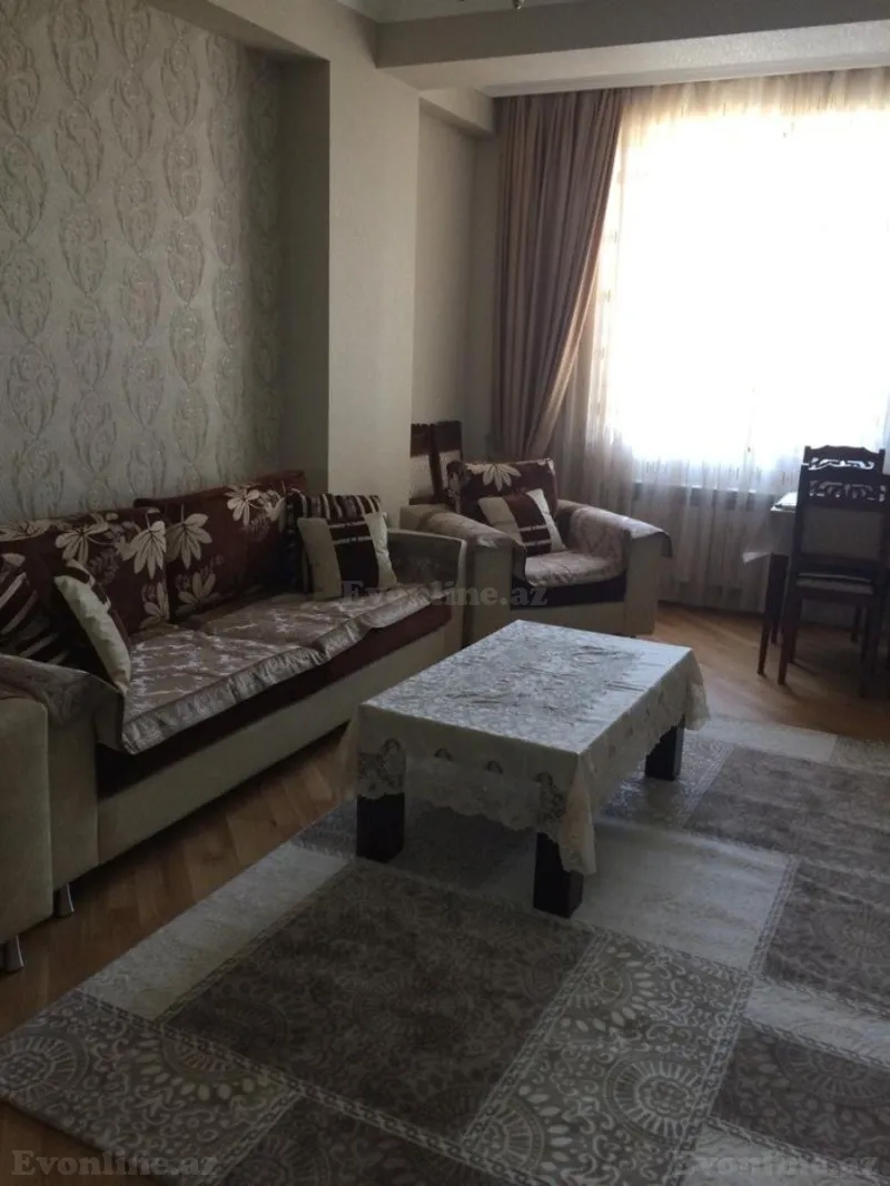 Kirayə verilir 2 otaqlı Mənzil Yeni tikili 75 m² Qara Qarayev m.