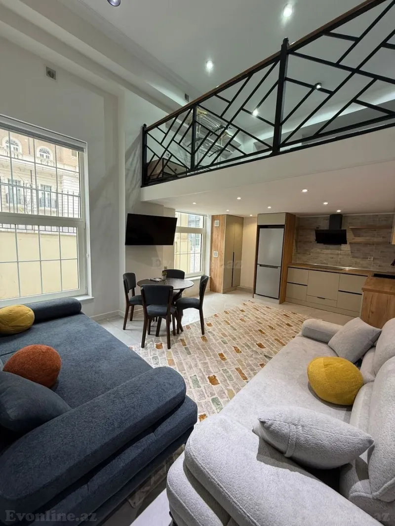 Kirayə verilir 2 otaqlı Mənzil Yeni tikili 55 m² Xətai r. - şəkil 5
