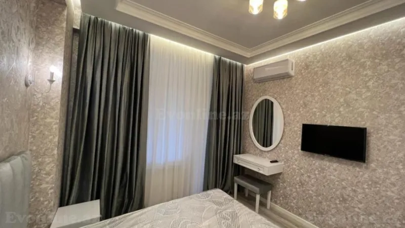 Kirayə verilir 2 otaqlı Mənzil Yeni tikili 70 m² 8 Noyabr m. - şəkil 5
