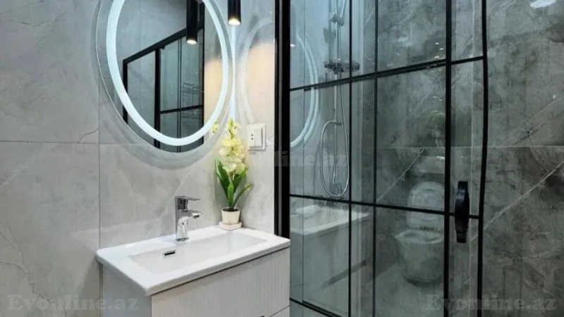 Kirayə verilir 2 otaqlı Mənzil Yeni tikili 70 m² 8 Noyabr m. - şəkil 13