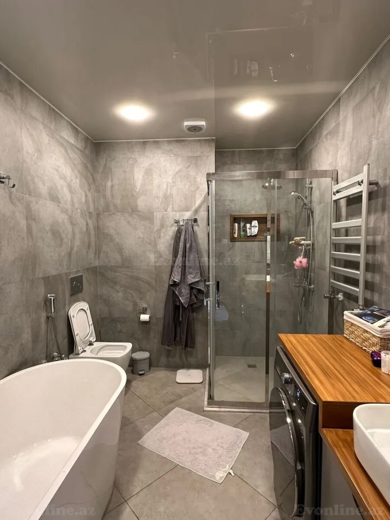 Satılır 2 otaqlı Mənzil Yeni tikili 90 m² Qara Qarayev m. - şəkil 9