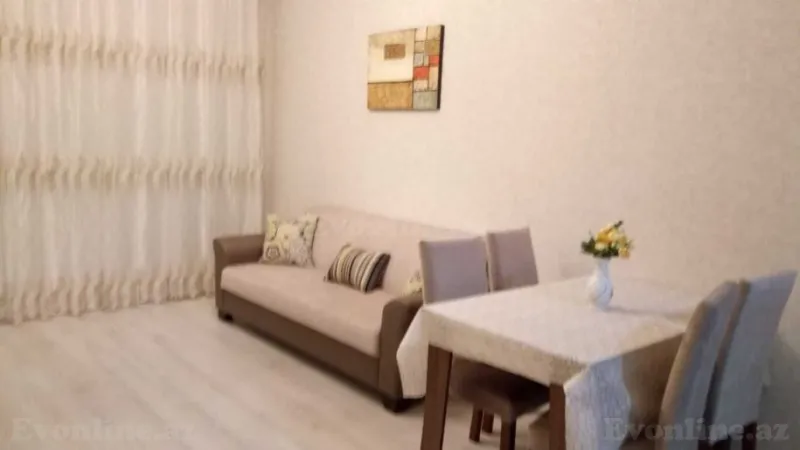 Kirayə verilir 2 otaqlı Mənzil Yeni tikili 50 m² Yasamal - şəkil 2