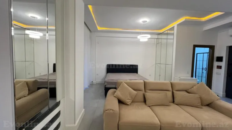 Kirayə verilir 1 otaqlı Mənzil Yeni tikili 50 m² Xətai m. - şəkil 2