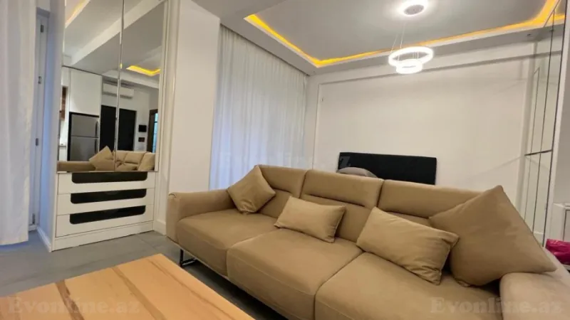 Kirayə verilir 1 otaqlı Mənzil Yeni tikili 50 m² Xətai m. - şəkil 3