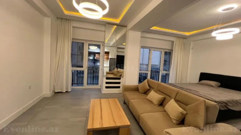 Kirayə verilir 1 otaqlı Mənzil Yeni tikili 50 m² Xətai m. - şəkil 8