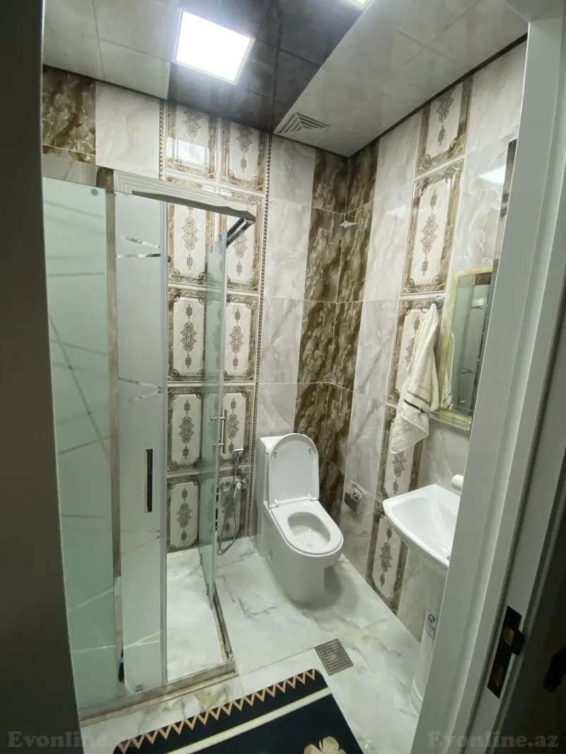 Kirayə verilir 3 otaqlı Mənzil Yeni tikili 140 m² Nəsimi r. - şəkil 8
