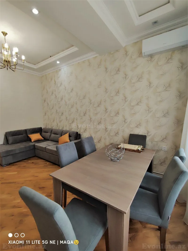 Kirayə verilir 3 otaqlı Mənzil Yeni tikili 80 m² Nizami m. - şəkil 5