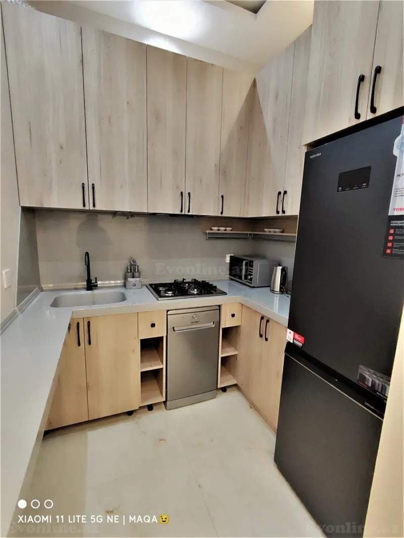 Kirayə verilir 3 otaqlı Mənzil Yeni tikili 80 m² Nizami m. - şəkil 11