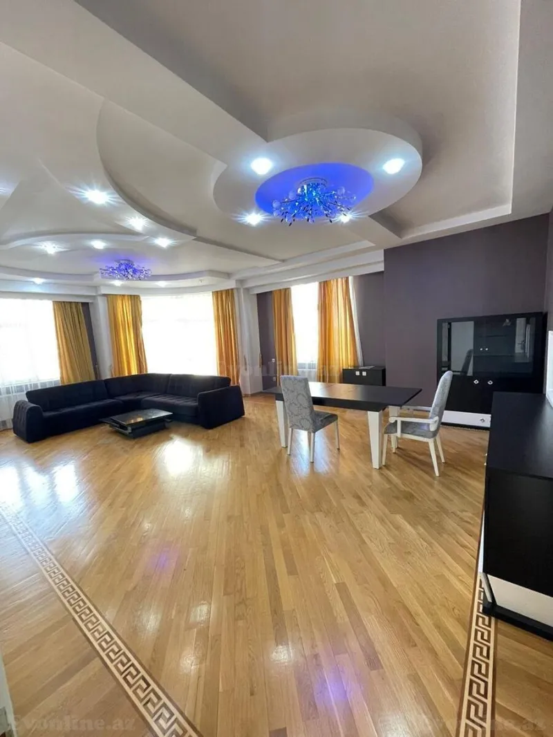 Kirayə verilir 3 otaqlı Mənzil Yeni tikili 130 m² İnşaatçılar m. - şəkil 4