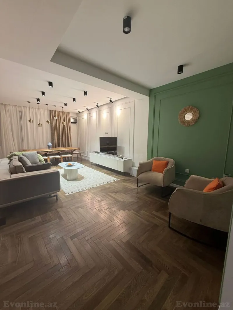 Satılır 3 otaqlı Mənzil Yeni tikili 120 m² Nərimanov r. - şəkil 2